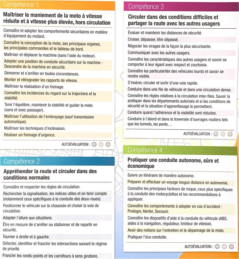 Programme formation moto A2